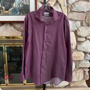 👔Calvin Klein slim fit button up shirt, size large